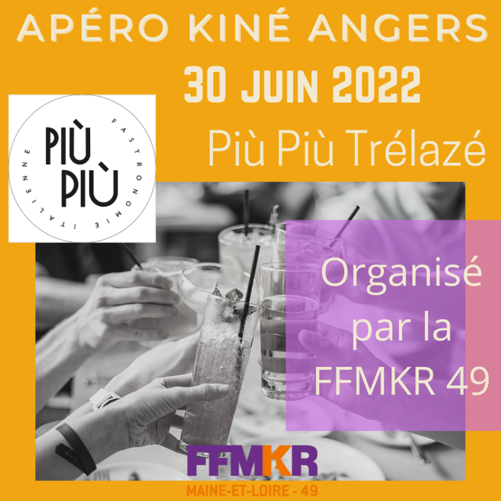 Apéro kiné Angers FFMKR49